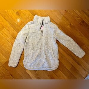 Sherpa quarter zip, size small